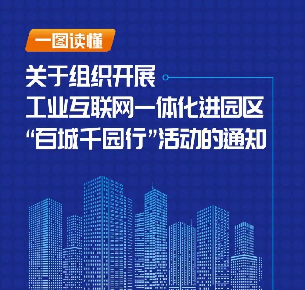 工业和信息化部办公厅关于组织开展2024年工业互联网一体化进园区 “百城千园行”活动的通知